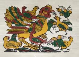 ドンホー版画　バクニン省　Bac Ninh ドンホー版画 バクニン省 Bac Ninh 北部バクニン省のドンホー版画